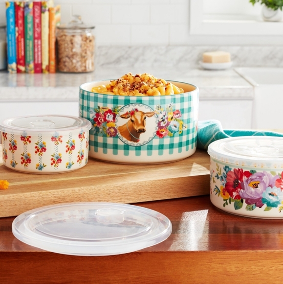 The Pioneer Woman Other - ❤️ New Pioneer Woman Sweet Romance Blossoms   Stackable Bowls